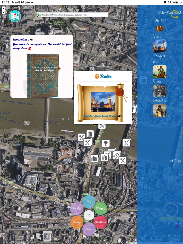 Map Challenge - Treasure Hunt