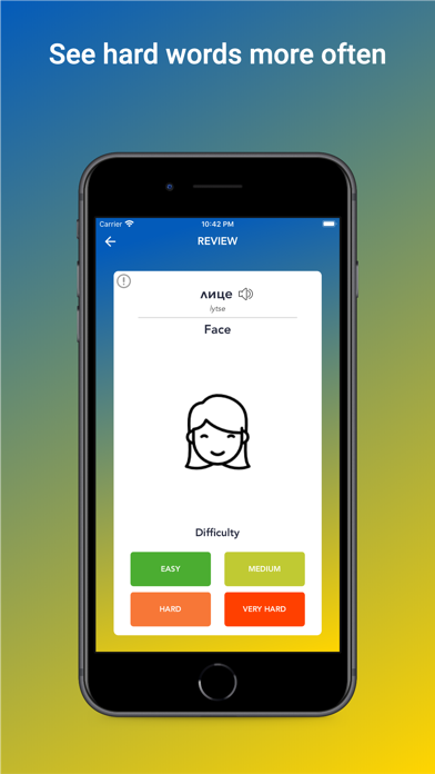 Tobo: Ukrainian Vocabulary Screenshot