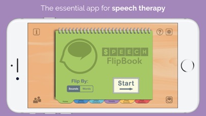 Screenshot #1 pour Speech FlipBook Standard