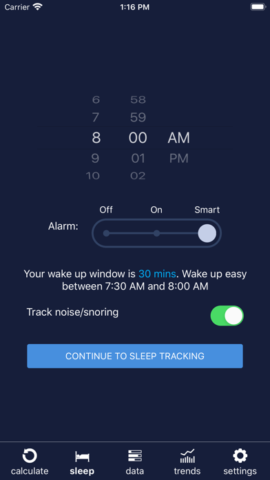 Sleep Calculator Pro Screenshot