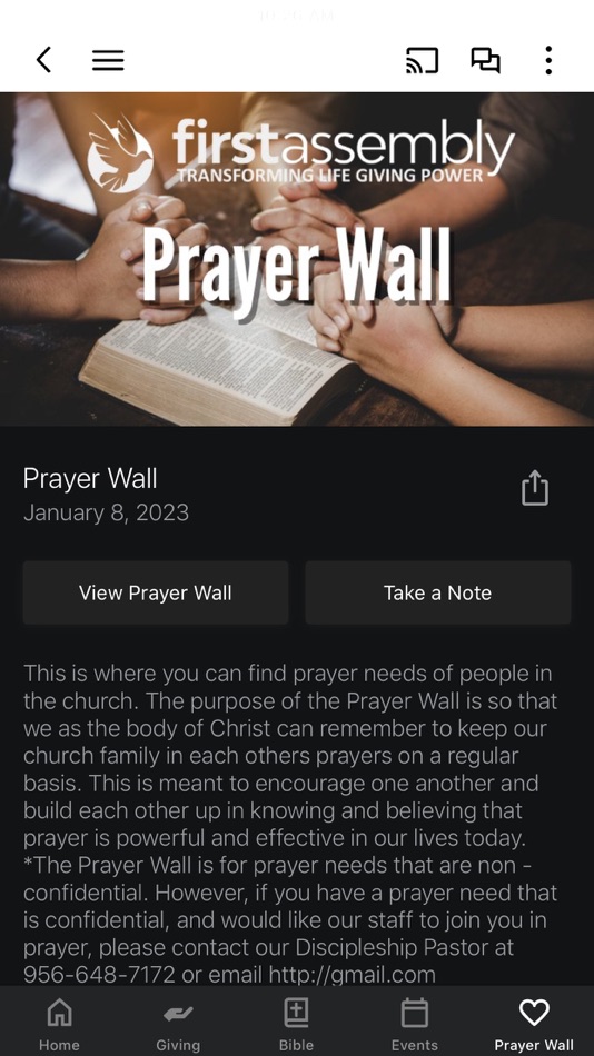#3. McAllen First Assembly (iOS) 由: First Assembly of God (McAllen)