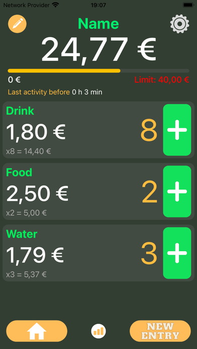 Drinklist Screenshot