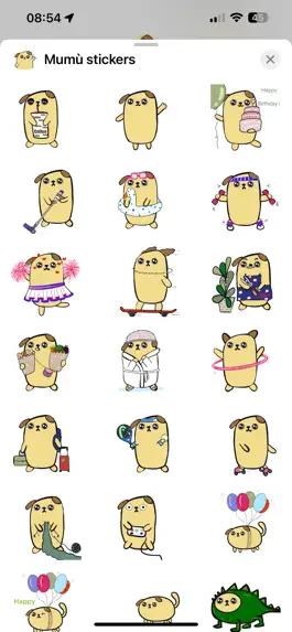 Game screenshot Mumu stickers apk