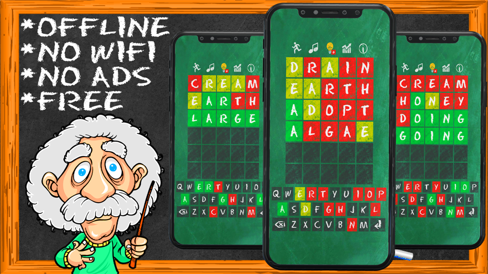 #1. Guess The Word - Offline Games (iOS) By: Quartz Games LLC