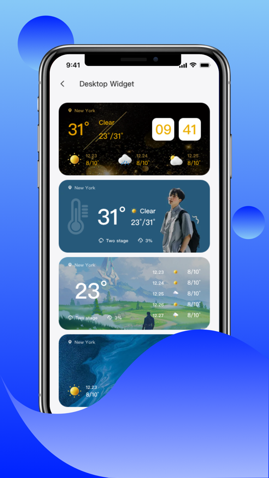 #4. Hi Weather - Forecast 15 days (iOS) 由: Xienhag Technology