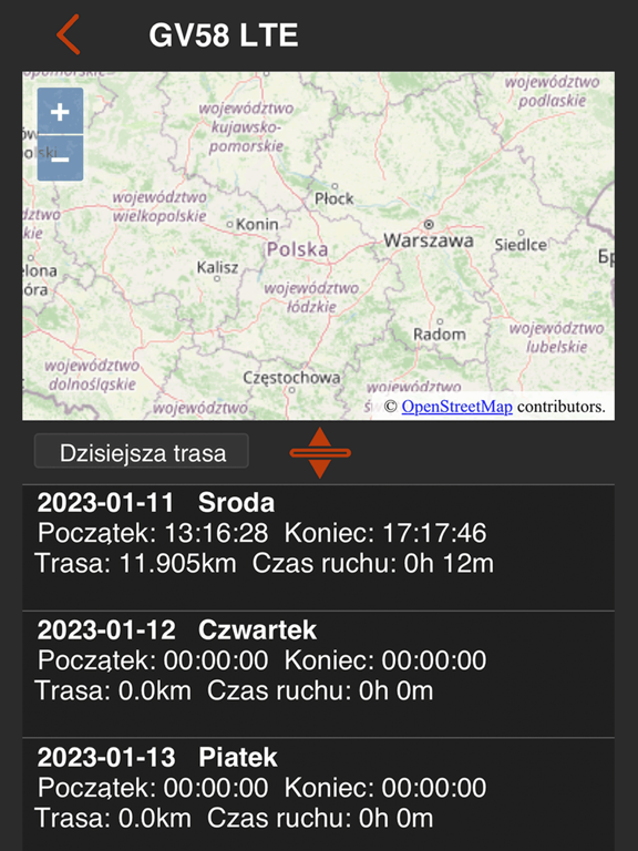 pTrax Monitoring app screenshot 3