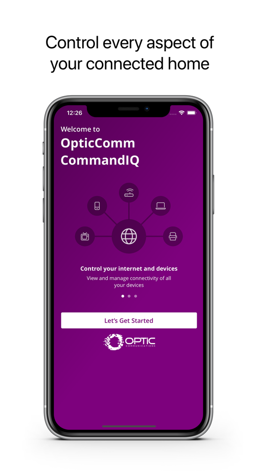 #1. OpticComm CommandIQ (iOS) By: Optic Communications, LLC