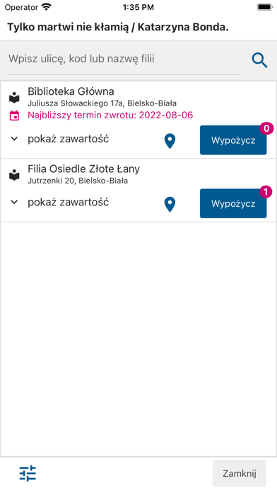 Książnica Beskidzka Screenshot