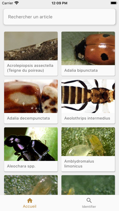 Diagnoplant biocontrôle Screenshot