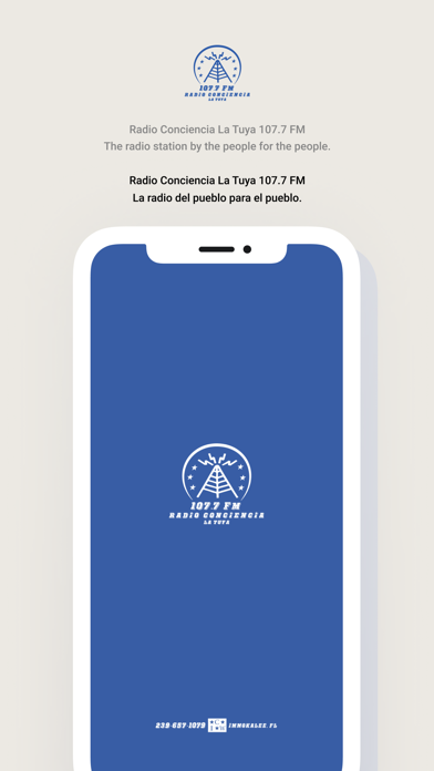 Radio Conciencia 107.7 Screenshot