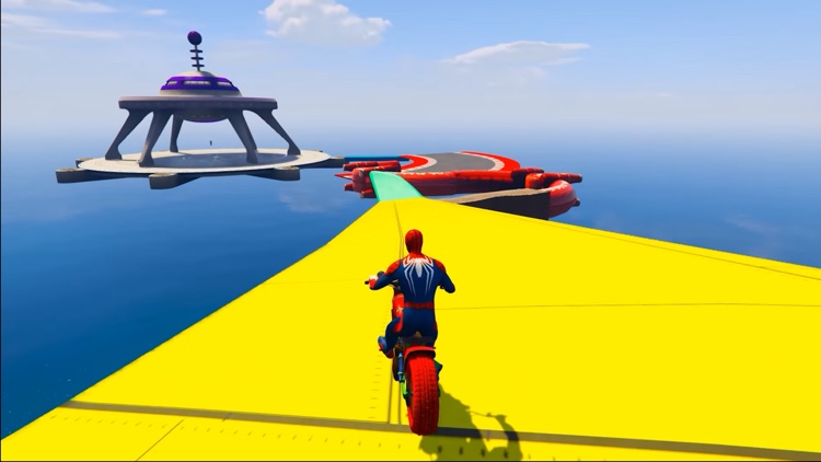 Superhero Moto Stunts Avengers screenshot-4