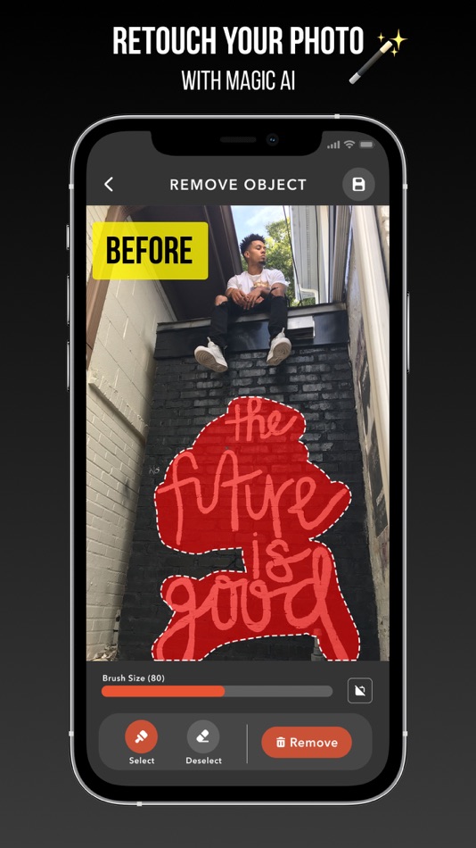 #5. Remove Objects - Retouch AI (iOS) Podle: HIEN NGUYEN