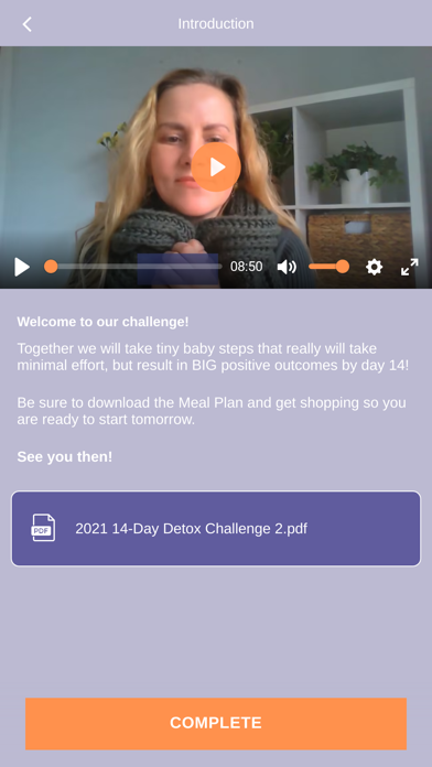 Lucy Rose HealthHub Screenshot
