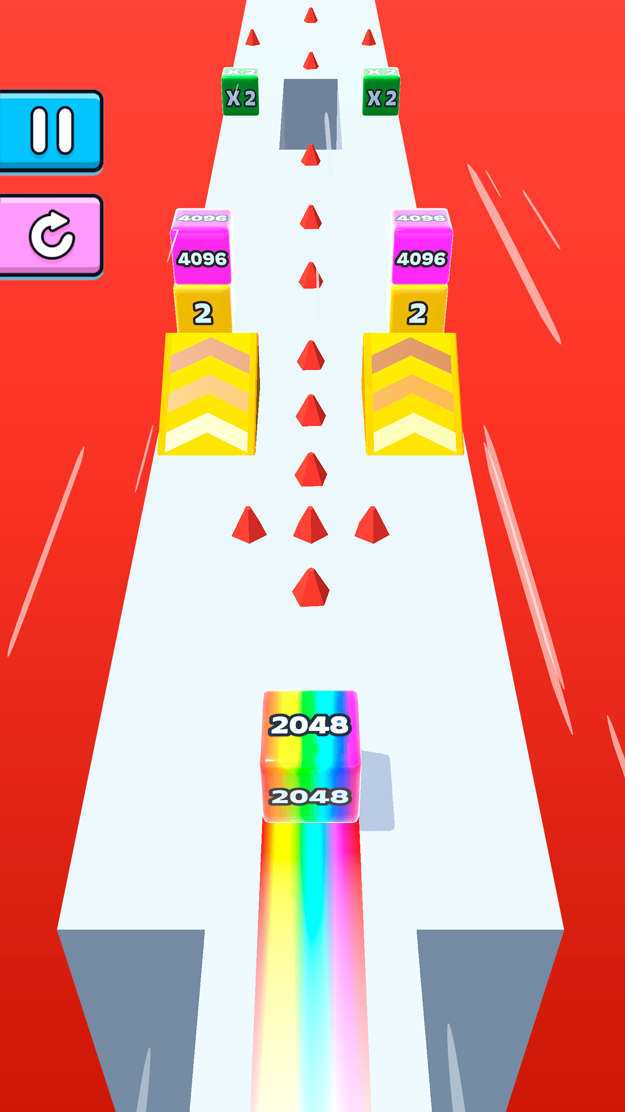 Jelly Run 2048 Cube Runner screenshot 5