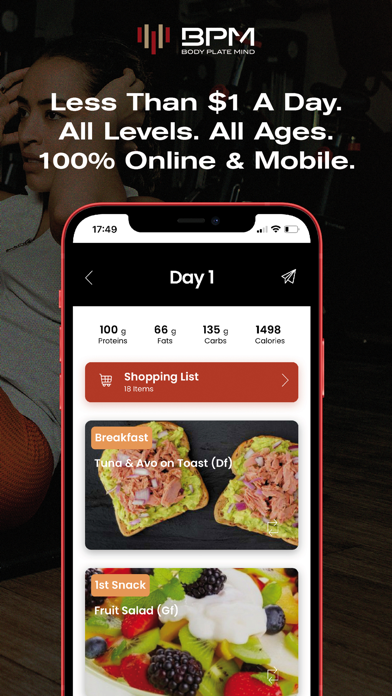 Body Plate Mind Screenshot
