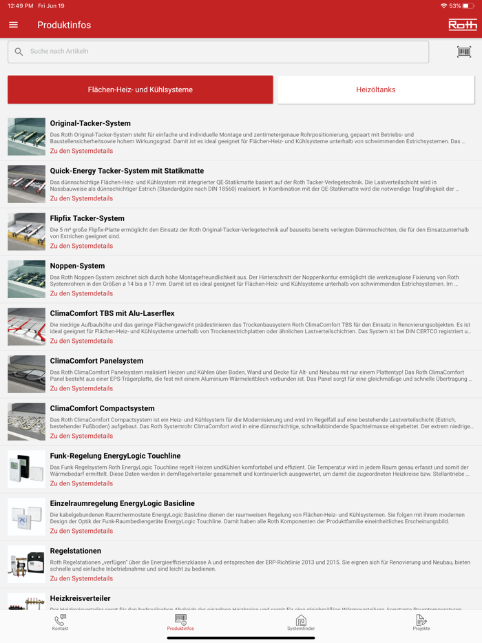 Roth Information Assistant