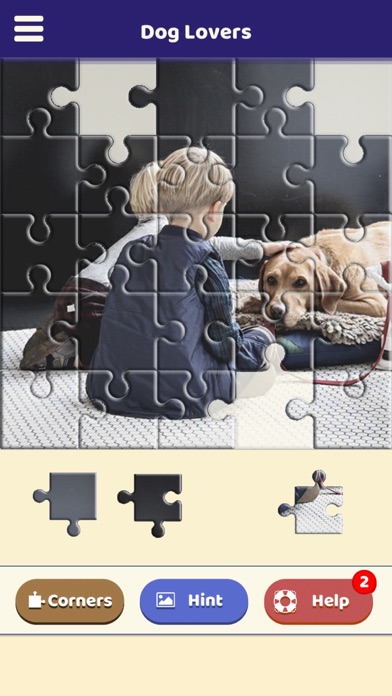 Dog Lovers Puzzle Screenshot