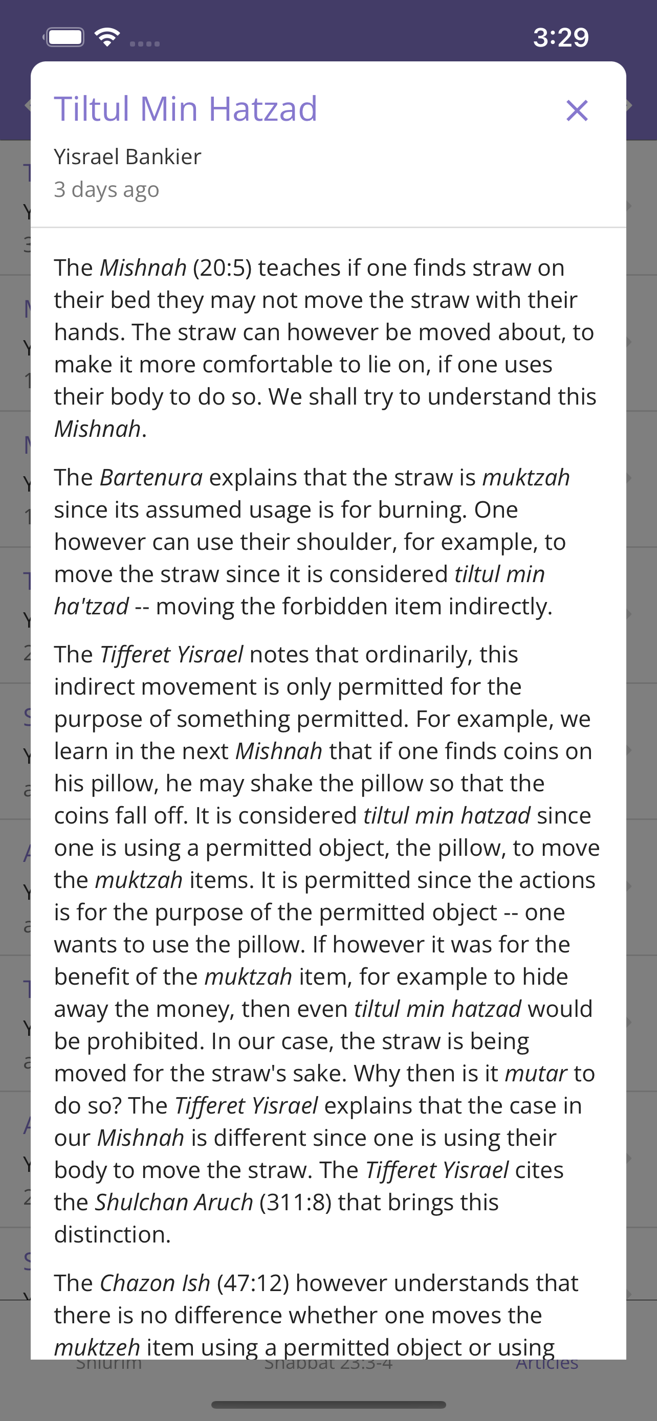 Mishnah Yomit