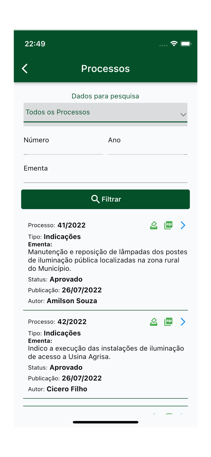 Câmara de Joaquim Gomes