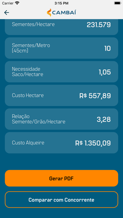 Cambaí Screenshot