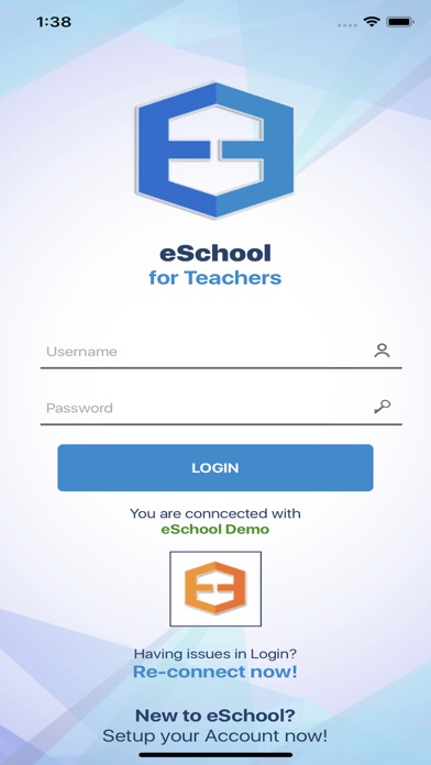 eSchool for Teachers Screenshot