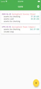 cone - a ledger screenshot #1 for iPhone