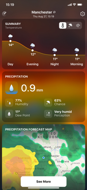 ‎Weather Live° - Local Forecast Screenshot