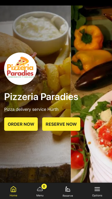 Pizzeria Paradies Screenshot