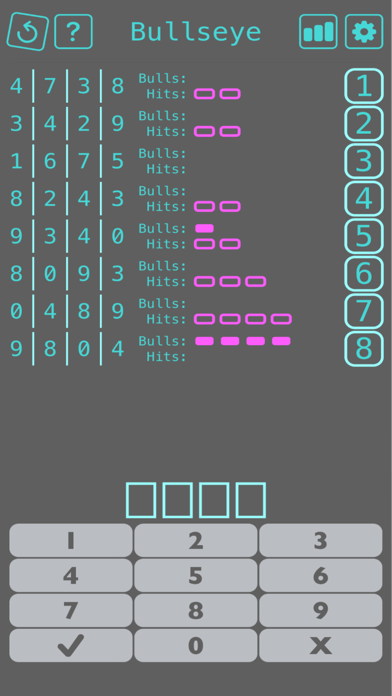 Screenshot #3 pour Bullseye - Number Puzzle Game