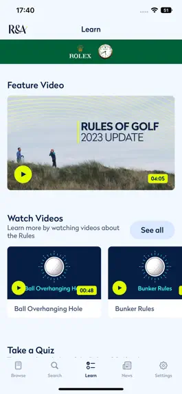 Game screenshot Rules of Golf 2023 hack