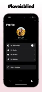 Blindlee: Love Is Blind Dating screenshot #6 for iPhone