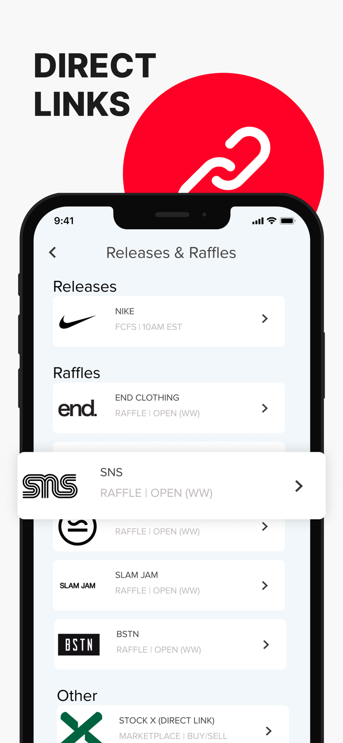 Sneakers Drops Release＋Raffle