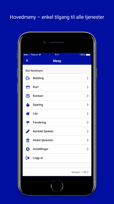 Flekkefjord Sparebank Screenshot