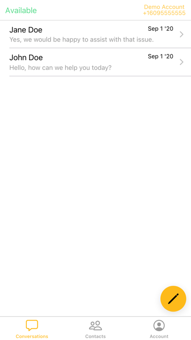Bistelecom Messenger Screenshot