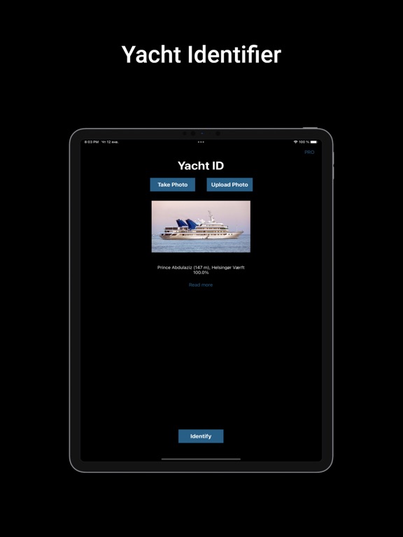 Yacht Identifier: Ship ID iPad screenshot