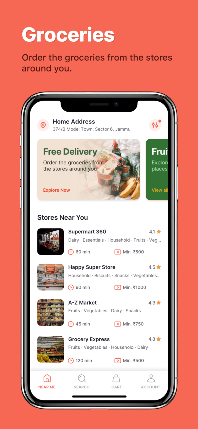 Gatoes Food and Grocery Delivery