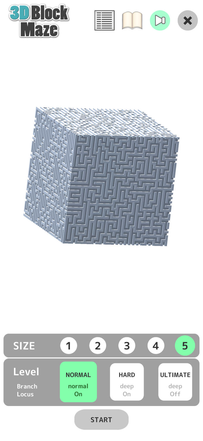 3D Block Maze