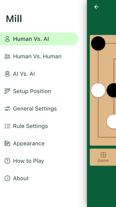 Mill | N Men's Morris Screenshot