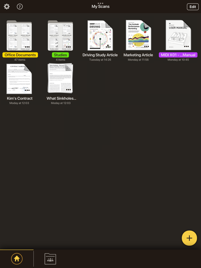 My Scans best PDF Scanner App