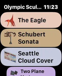 OlympicSculpturePark-Watch screenshot #1 for Apple Watch