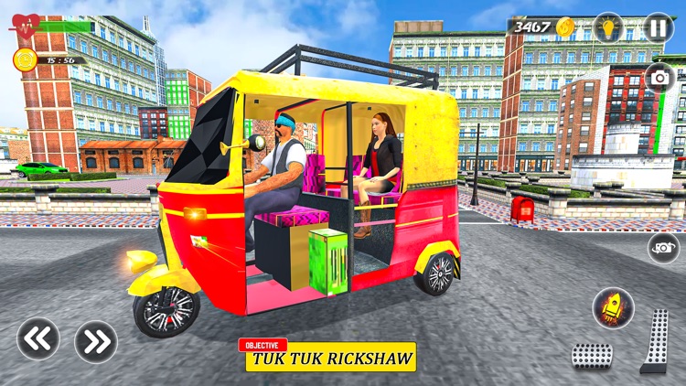 Tuk Tuk Rickshaw Driving 3D