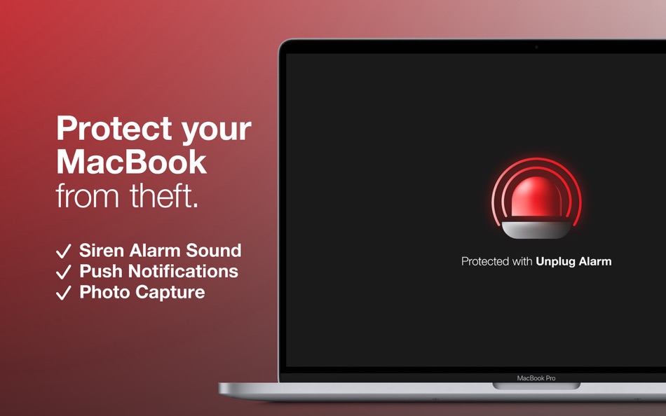 #1. Unplug Alarm: Anti-theft App (macOS) 게시자: Apprime Studio sarl