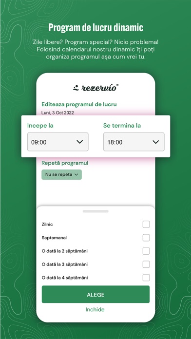 Rezervio Business Screenshot