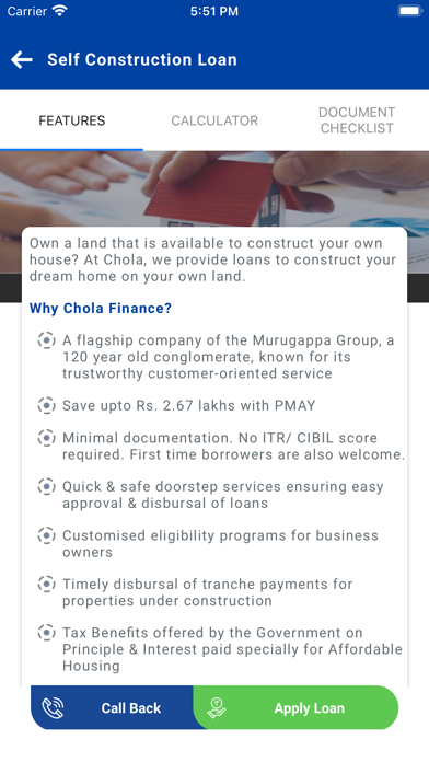 Chola Home Loan Screenshot