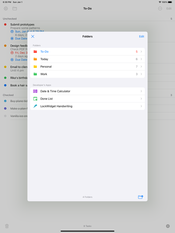 To-Do List Widget Reminders screenshot 4