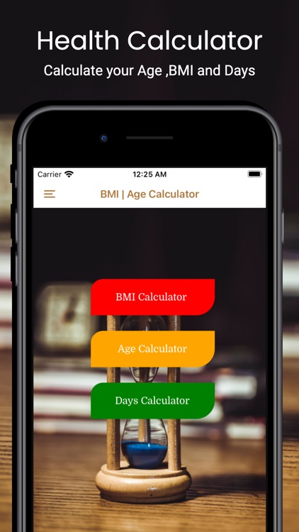 BMI | Age | Days-Calculator