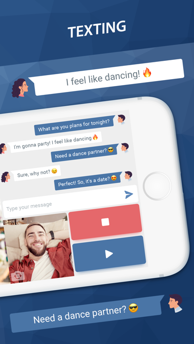 Minichat - video chat, texting Screenshot