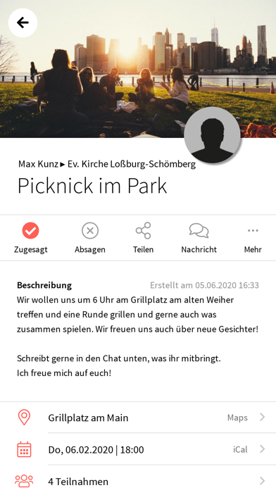 Ev. Kirche Loßburg Screenshot