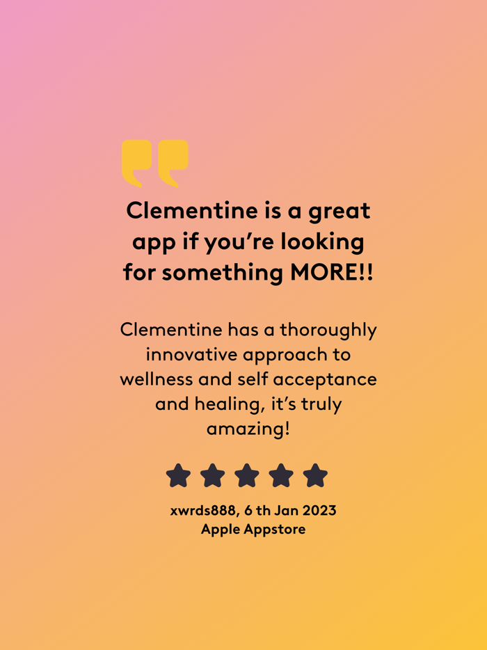 Clementine Sleep and Confidence