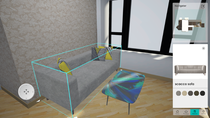 Axis light controller